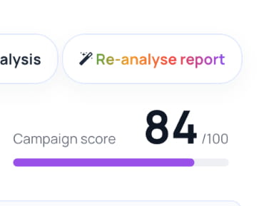 AI powered campaign insights